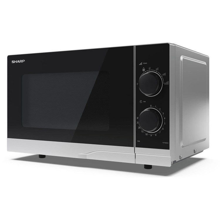 Refurbished Sharp YCPS201AUS 20L 700W Microwave Silver