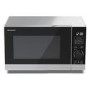 Refurbished Sharp YCPS204AUS 20L 700W Freestanding Solo Microwave Oven Silver
