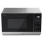 Sharp YC-PS254AU-S 25L 900w Solo Microwave – Silver 10 Power Levels & Auto Defrost