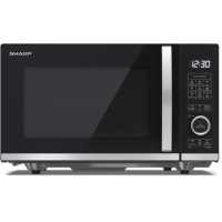 Sharp 20L Freestanding Flatbed Microwave & Grill - Black Sharp 20L Freestanding Flatbed Microwave & Grill - Black