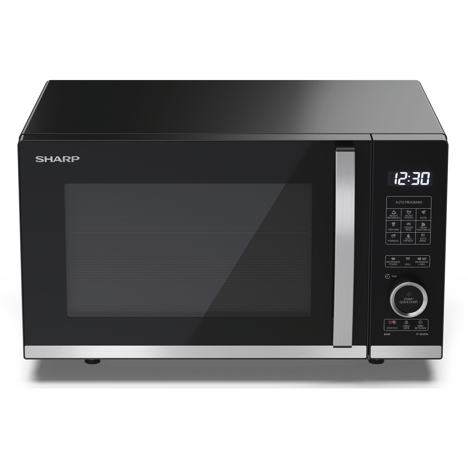 Sharp 20L Freestanding Flatbed Microwave & Grill - Black - Page 1 ...