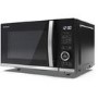 Refurbished Sharp YCQG204AUB 20L with Grill 800W Digital Flatbed Microwave Black