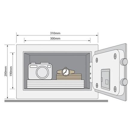 Yale Value Alarmed Safe - Small