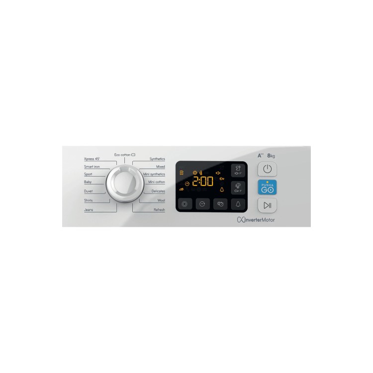 Refurbished Indesit Push&Go YTM1182XUK Freestanding Heat Pump 8KG Tumble Dryer White