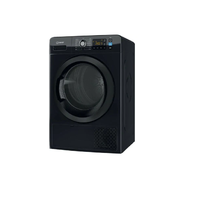 Indesit Push&Go 9kg Heat Pump Dryer - Black