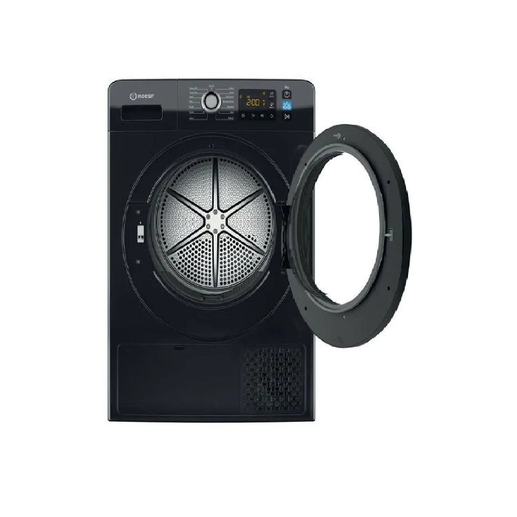 Indesit Push&Go 9kg Heat Pump Dryer - Black