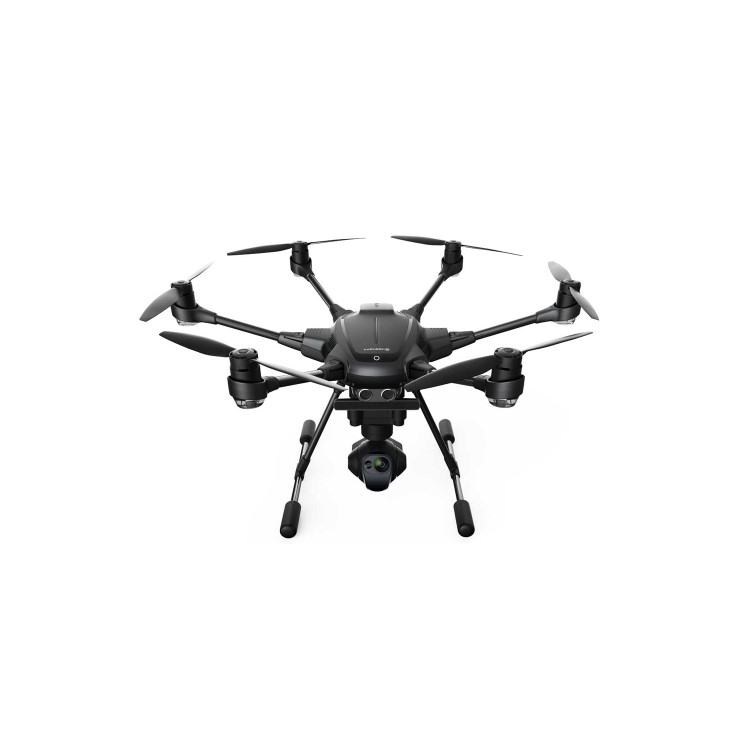 Yuneec Typhoon H Pro Real Sense Collision Avoidance Camera Drone With CGOET Thermal Camera GCO3+ 4K Camera Three Batteries Multi Charging Hub & Softshell Backpack