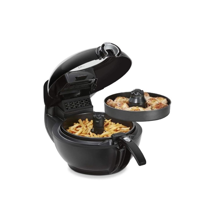 Refurbished Tefal YV970840 Actifry Genius XL 2 in 1 Air Fryer Black