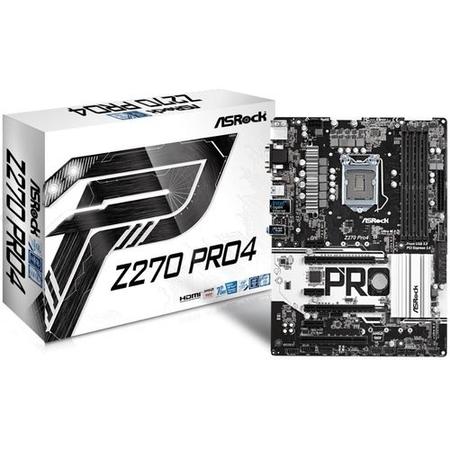 Open Boxed ASRock Intel Z270 Pro4 DDR4 LGA 1151 ATX Motherboard