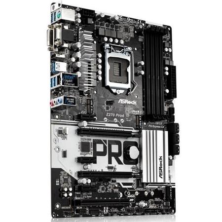 Open Boxed ASRock Intel Z270 Pro4 DDR4 LGA 1151 ATX Motherboard