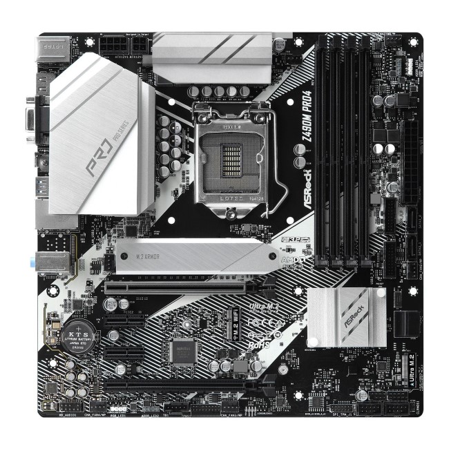 ASRock Intel Z490M PRO4 Micro-ATX Motherboard
