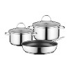 Box Opened Neff Z943SE0 Stainless Steel Cookware Set