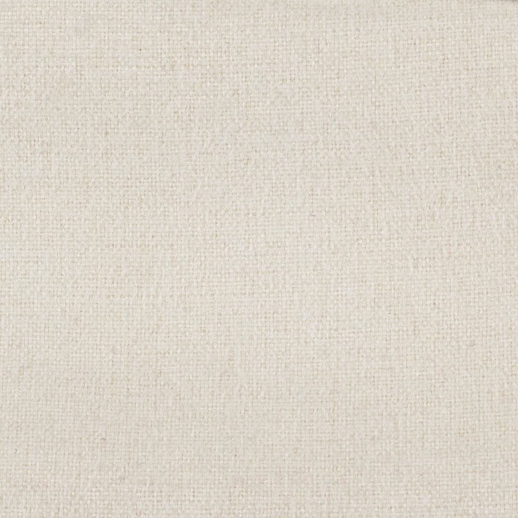 Cream Upholstered Single Ottoman Bed with Curved Headboard - Zara