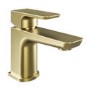 GRADE A1 - Brushed Brass Cloakroom Basin Mixer - Zana