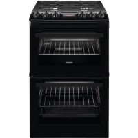 Zanussi 55cm Gas Cooker - Black