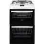 Refurbished Zanussi ZCG43250WA 55cm Double Oven Gas Cooker with Catalytic Liners White
