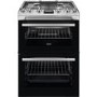 Refurbished Zanussi ZCG63260XE 60cm Double Oven Gas Cooker Stainless Steel
