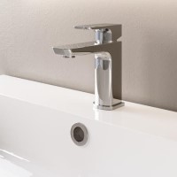 ONLY OPENED - Chrome Mono Basin Mixer Tap - Zana