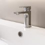 ONLY OPENED - Chrome Mono Basin Mixer Tap - Zana