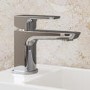 ONLY OPENED - Chrome Mono Basin Mixer Tap - Zana