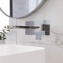 ALMOST PERFECT - Chrome Wall Mounted Bath Tap - Zana