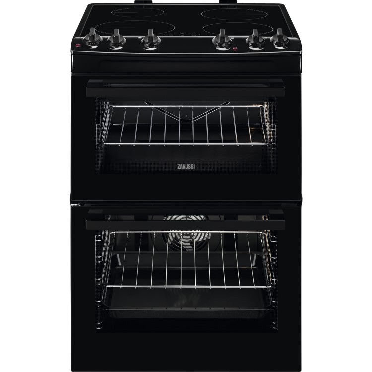 Refurbished Zanussi ZCI66050BA 60cm Electric Cooker With Induction Hob