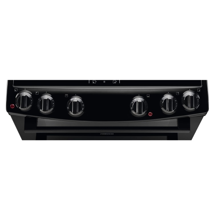 Refurbished Zanussi ZCI66050BA 60cm Electric Cooker With Induction Hob