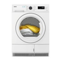 Zanussi AutoAdjust 8kg Heat Pump Condenser Tumble Dryer - White Zanussi AutoAdjust 8kg Heat Pump Condenser Tumble Dryer - White