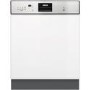 Zanussi ZDI26022XA 13 Place Semi-Integrated Dishwasher - Stainless Steel Control Panel