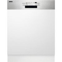 Refurbished Zanussi Series 40 ZDSN653X2 OrbitClean 13 Place Semi Integrated Dishwasher Grey