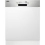 Refurbished Zanussi Series 40 ZDSN653X2 OrbitClean 13 Place Semi Integrated Dishwasher Grey