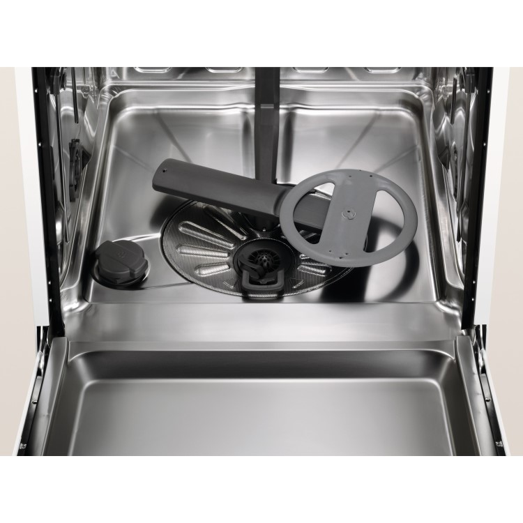Refurbished Zanussi Series 40 ZDSN653X2 OrbitClean 13 Place Semi Integrated Dishwasher Grey