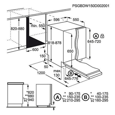 Zanussi ZDT22003FA 13 Place Fully Integrated Dishwasher