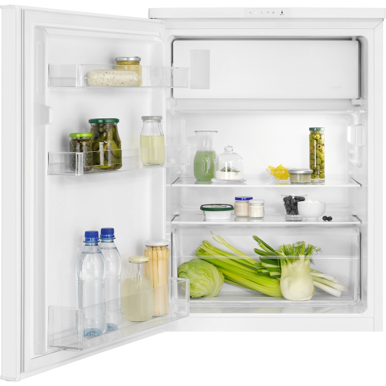 Zanussi  130 Litres Freestanding Under Counter Fridge With Icebox - White