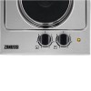 Zanussi 29cm 2 Zone Solid Plate Hob - Stainless Steel