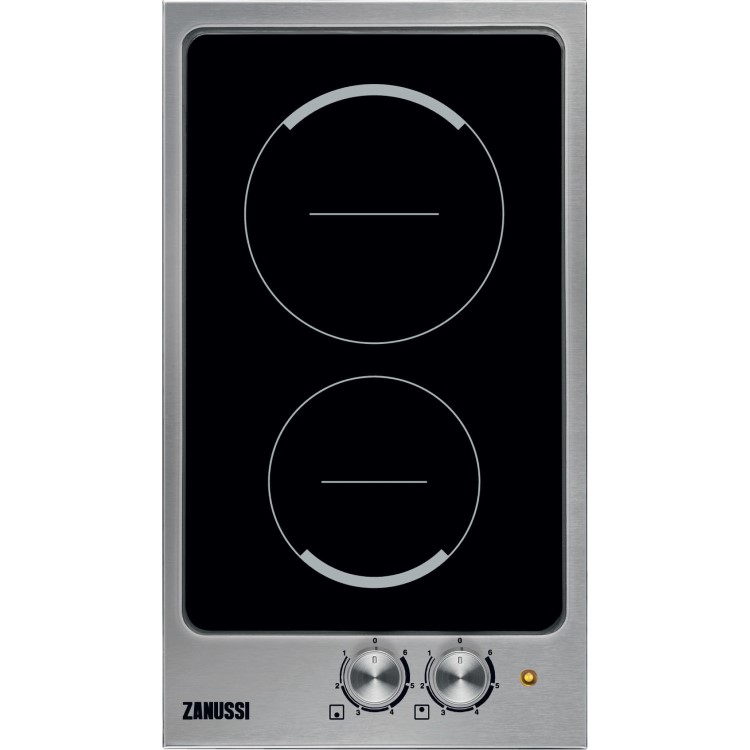 Zanussi ZES3921IBS 30cm Domino Ceramic Hob Stainless Steel