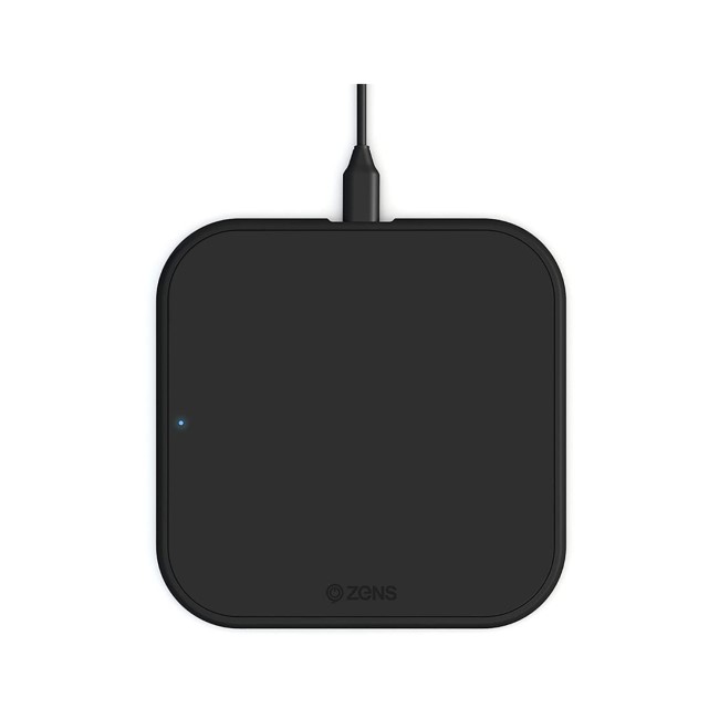 Refurbished Zens Charging Starter Pack - Wireless Charging Pad + USB-C Wall Plug