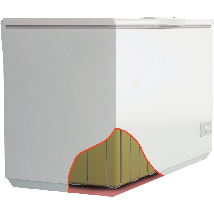Zanussi ZFC631WAP 106cm Wide 300 Litre Chest Freezer - White
