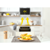Refurbished Zanussi ZFV919Y 90cm Angled Chimney Cooker Hood Black