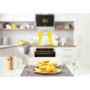 Zanussi 90cm Angled Chimney Cooker Hood - Black