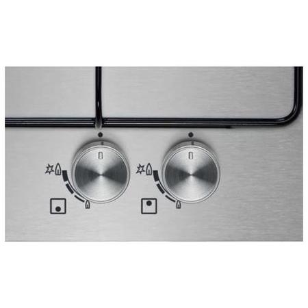 Refurbished Zanussi ZGG35214XS 30cm Domino Gas Hob Stainless Steel