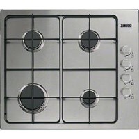 Zanussi ZGG62444SA 58cm Four Burner Gas Hob Stainless Steel