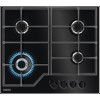 Zanussi Series 60 60cm Gas on Glass 4 Burner Gas Hob - Black
