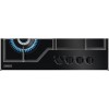 Zanussi Series 60 60cm Gas on Glass 4 Burner Gas Hob - Black