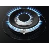 Zanussi Series 60 75cm 5 Burner Gas on Glass Hob - Black