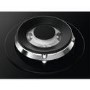 Refurbished Zanussi Series 60 ZGGN755K 75cm 5 Burner Gas on Glass Hob Black