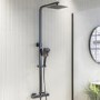 Gunmetal Bathroom Taps Pack With Shower - Zana