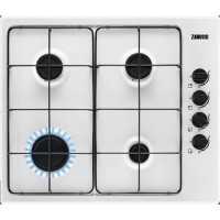 Refurbished Zanussi Series 20 ZGNN640W 60cm 4 Burner Gas Hob White Refurbished Zanussi Series 20 ZGNN640W 60cm 4 Burner Gas Hob White