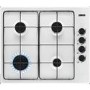Refurbished Zanussi Series 20 ZGNN640W 60cm 4 Burner Gas Hob White