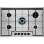 Zanussi EasyCook 60cm 5 Burner Gas Hob  - Stainless Steel